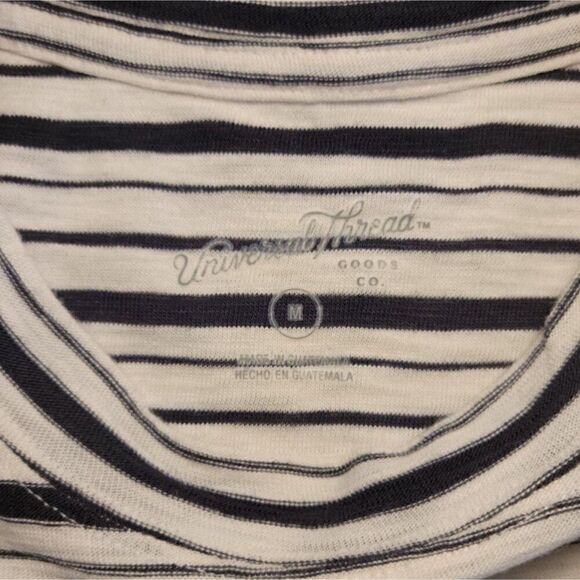 Universal Thread Sleeveless Striped T-Shirt Dress Sz M - Picture 6 of 10